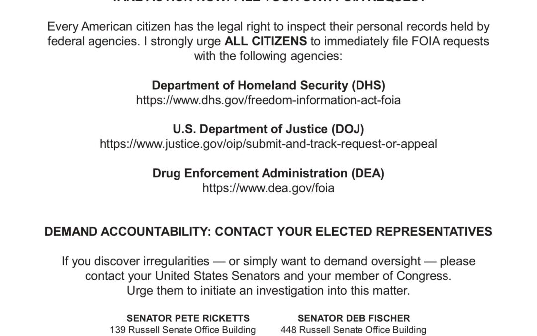 Freedom of Information Act 10/05/25