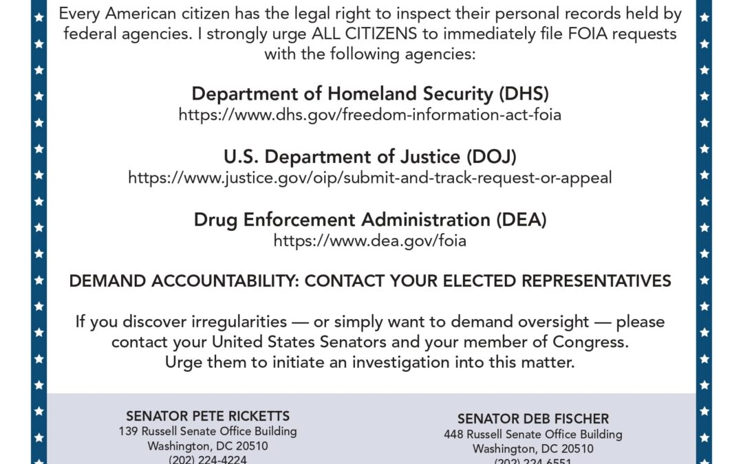 Freedom of Information Act 10/12/25