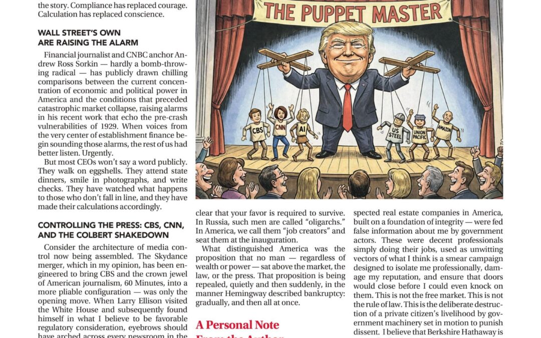 America’s Oligarchy is Here